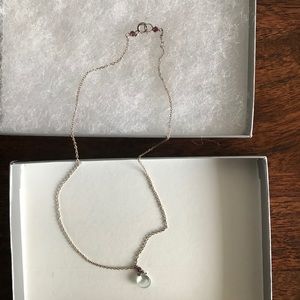 Adel Chefridi Aquamarine & Garnet Necklace